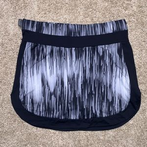 Proeza Black Gray Golf Tennis Skort Skirt Size S